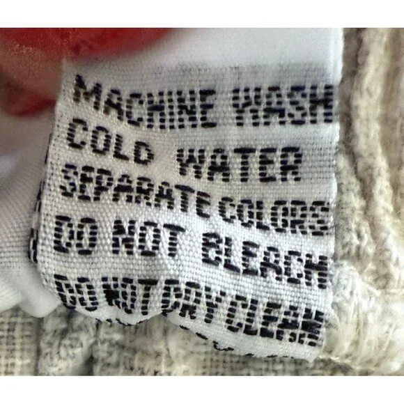 Chicos Design Striped Linen-Cotton Blend Elastic Waist Shorts Size Small Beachy - Picture 7 of 7